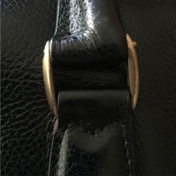 🎉HP🎉AUTHENTIC COACH BLACK VINTAGE CLASSIC MADISON BAG - Picture 8 of 11